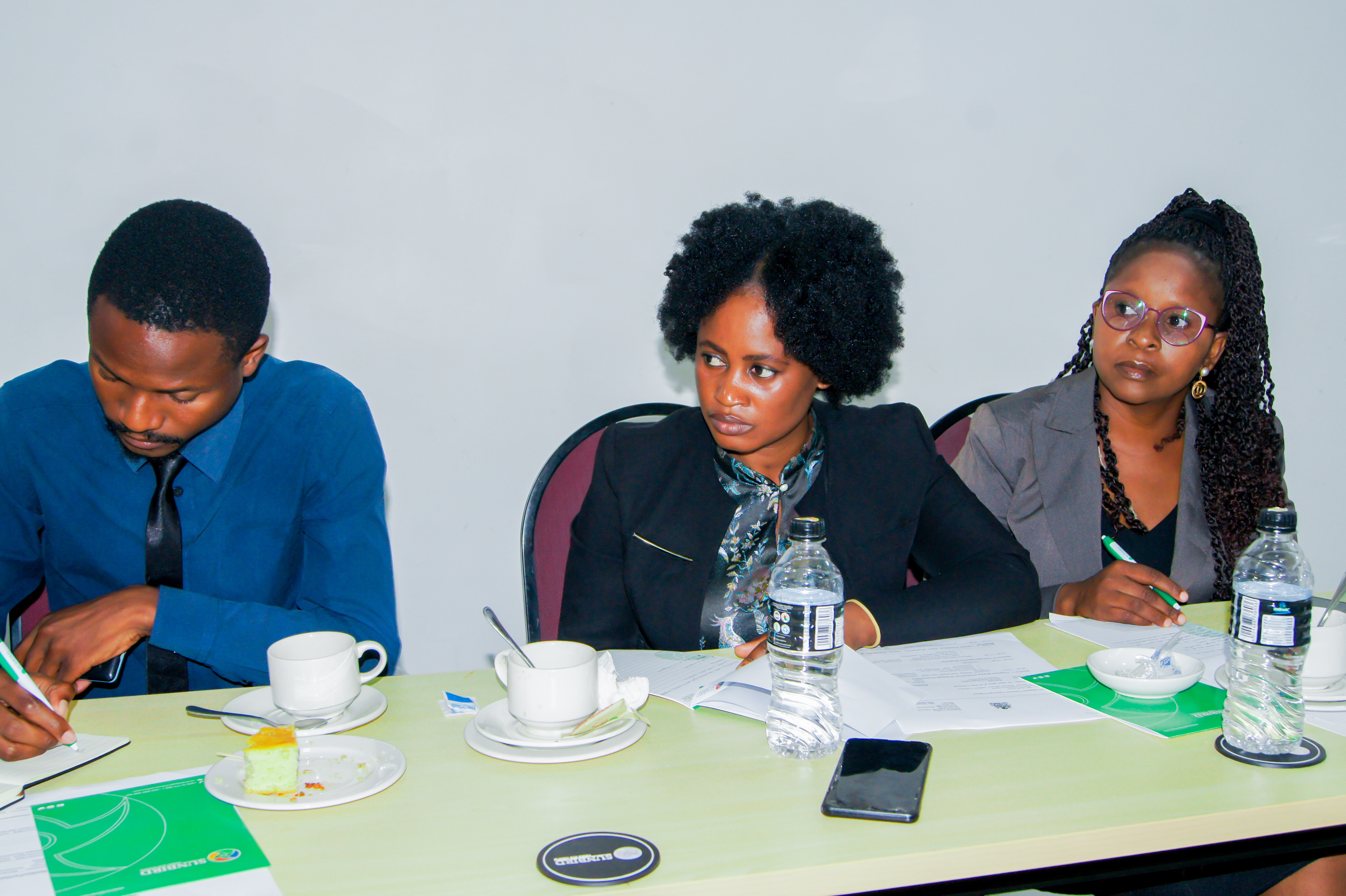 Executive assistants listening to his honor from Malawi Judiciary