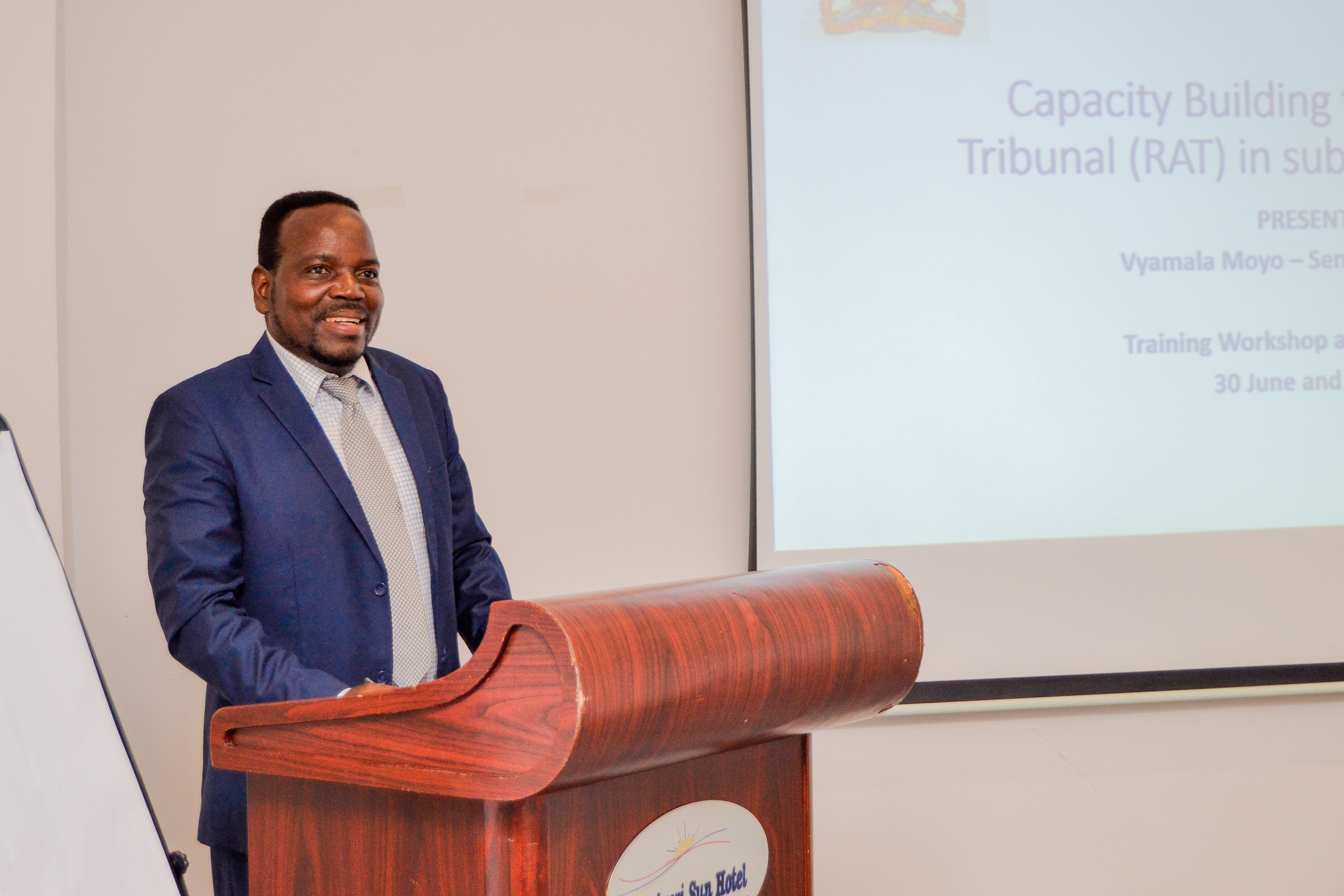 Chairperson speaking on Tax